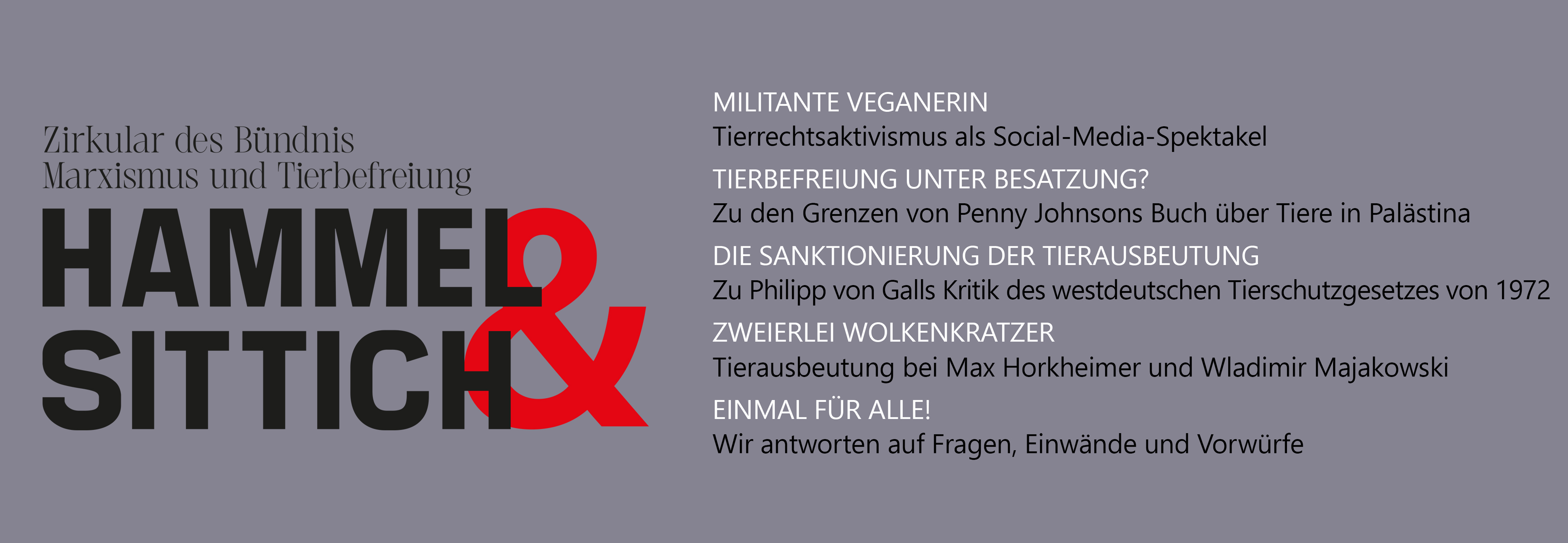 Hammel & Sittich - Ausgabe 5