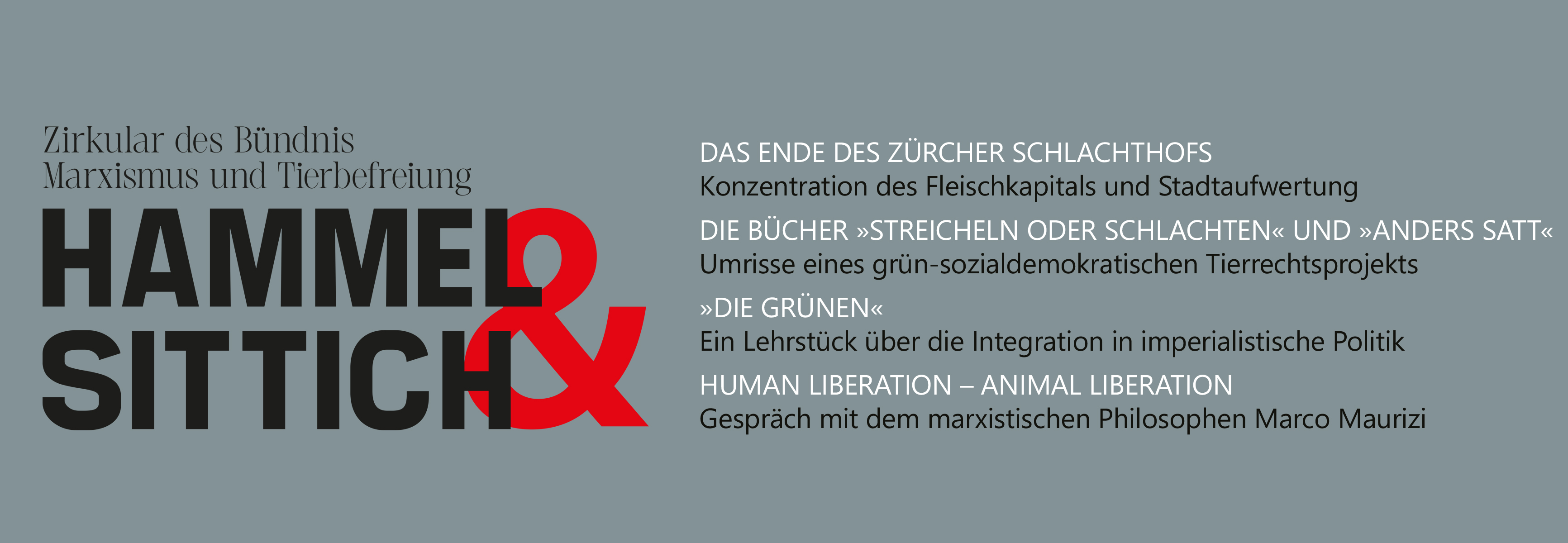Hammel & Sittich, Ausgabe 3